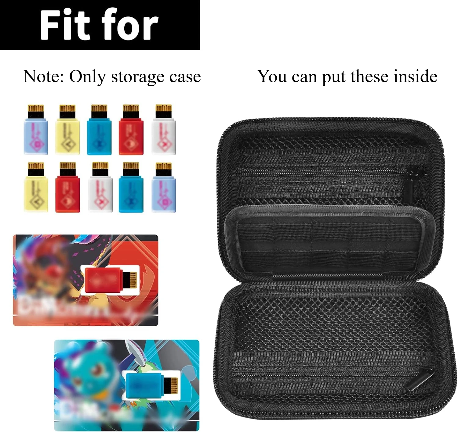 digimon dim card holder Amazon.com: Againmore Case Compatible with Bandai Vital Bracelet Dim Cards  (20+), Protective Storage Holder Box for Digital Monster for Digimon Dim  Card Accessories (Bag Only) : Toys & Games