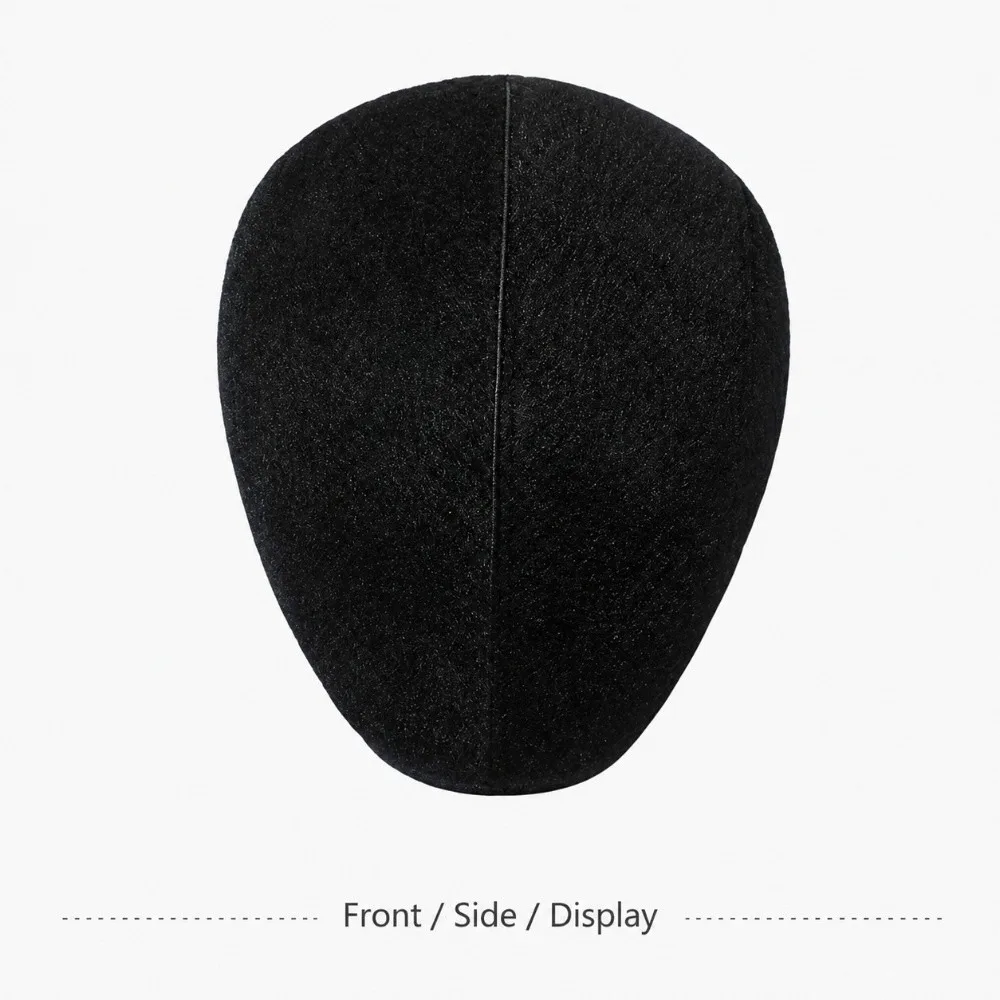 Soft Liner Fleece Lined Men Flat Cap Thickened Cold Proof Newsboy Cap Ear Protection Soft Woolen Gatsby Cap Middle Aged Elder