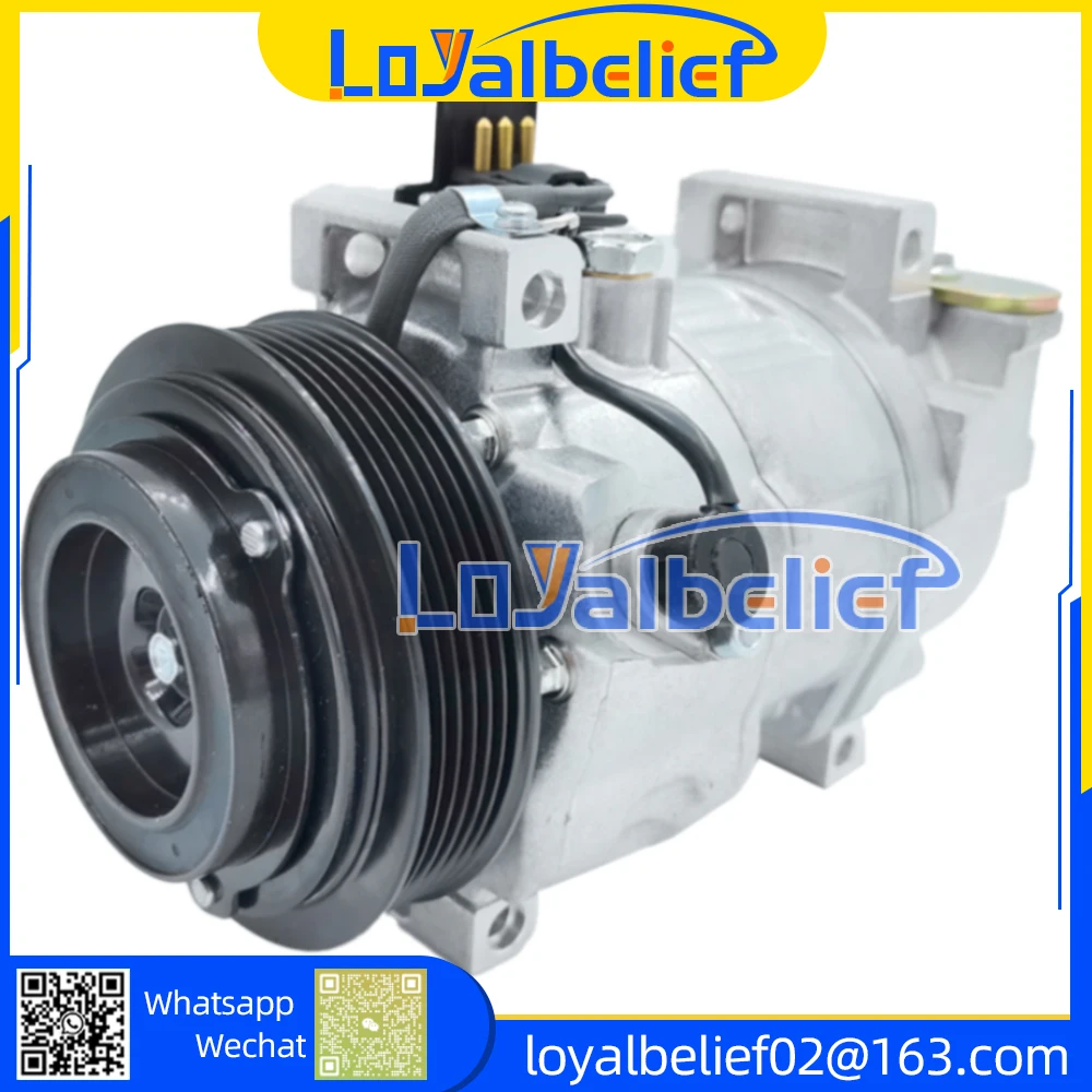 Auto AC Compressor 6CA17C For Mercedes-Benz W202 C180 C200 C220 C230 C240 C250 C280 4471002480 0002340711 0002301311