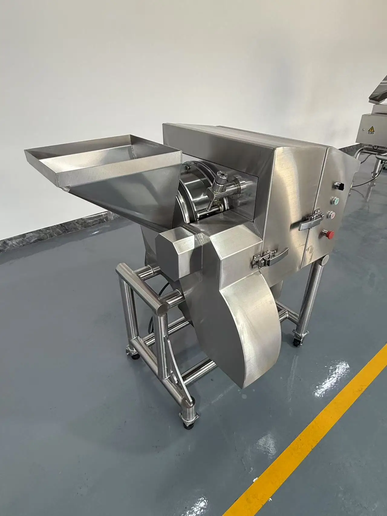 FOODLINE Frozen Meat Cutter Electric Frozen Meat Cutter Machine Low Noise For Food Processing Workshop Application