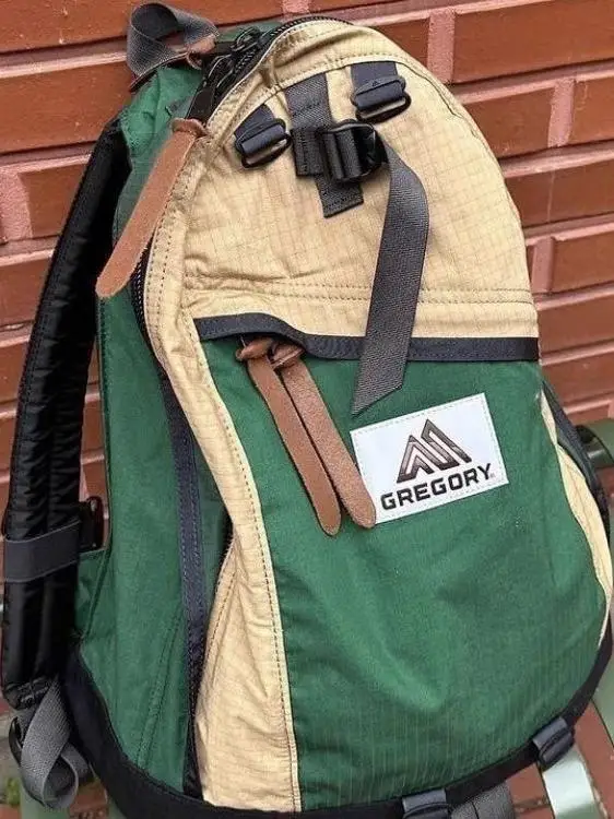 Gregory Gregory Contrast Color Outdoor Travel Large Capaci Retro Backpack Commuter Casual Men and Women