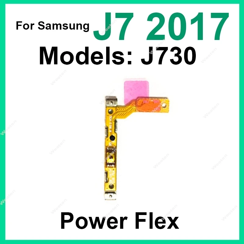 Power Volume Flex For Samsung Galaxy J3 J5 J7 2017 J330 J530 J730 Power Volume Control Key Flex Cable Ribbon Repair view 6
