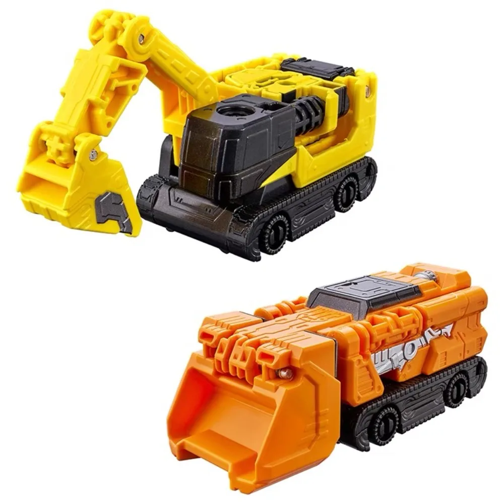 Bandai Bakuage Sentai Boonboomger DX Bulldozer Vintage Car Dashboard Robot Transformation Device Robot Action Figures Model Toys