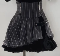 Y2k Woman Clothes Dress 2-Piece Set Goth Punk Vintage 90s Summer Top+Short Skirt Lace Sexy Elegant Party Dresses Streetwear Emo 3