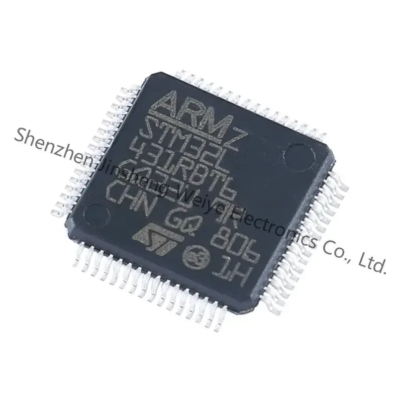 

STM32L431RBT6 ARM Microcontrollers - MCU Ultra-low-power FPU Arm Cortex-M4 MCU 80 MHz 128 Kbytes of Flash