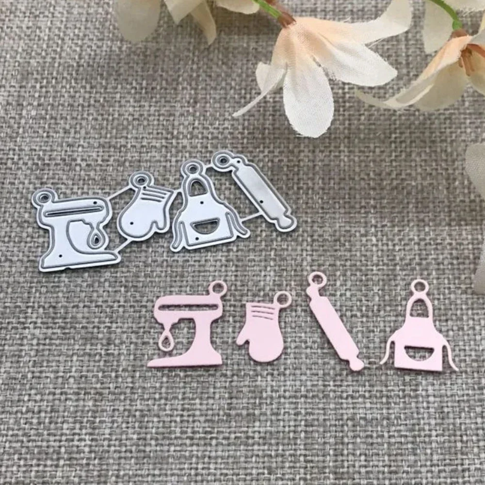 Baking kitchenware Metal Cutting Dies Stencils Die Cut for DIY Scrapbooking Album Paper Card Embossing