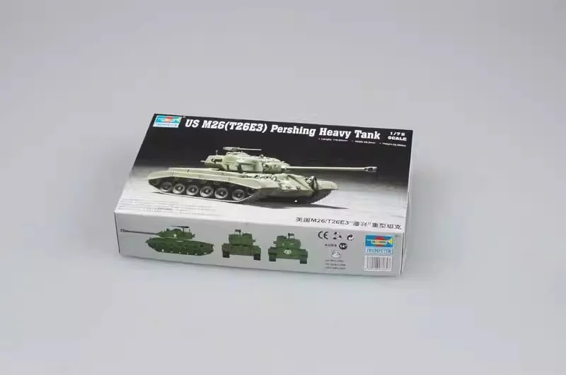 Модель 1/72 Trumpeter 07264 US M26 (T26E3) Pershing, комплект пластиковых моделей тяжелого танка для моделей фанатов