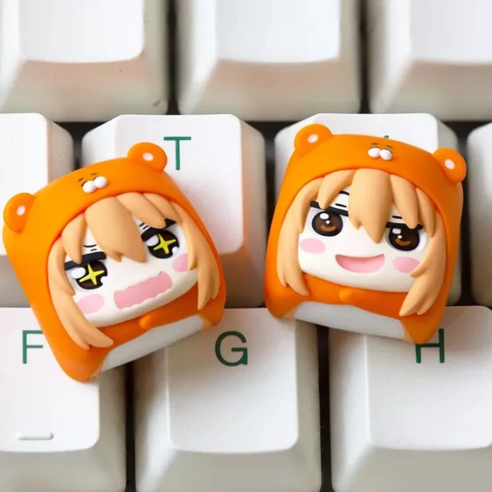 Himouto! Umaru-chan Doma Umaru Resin Personalized Mechanical Keyboard Single Customized Cute Keyboard Cap Cross Axis Keyca