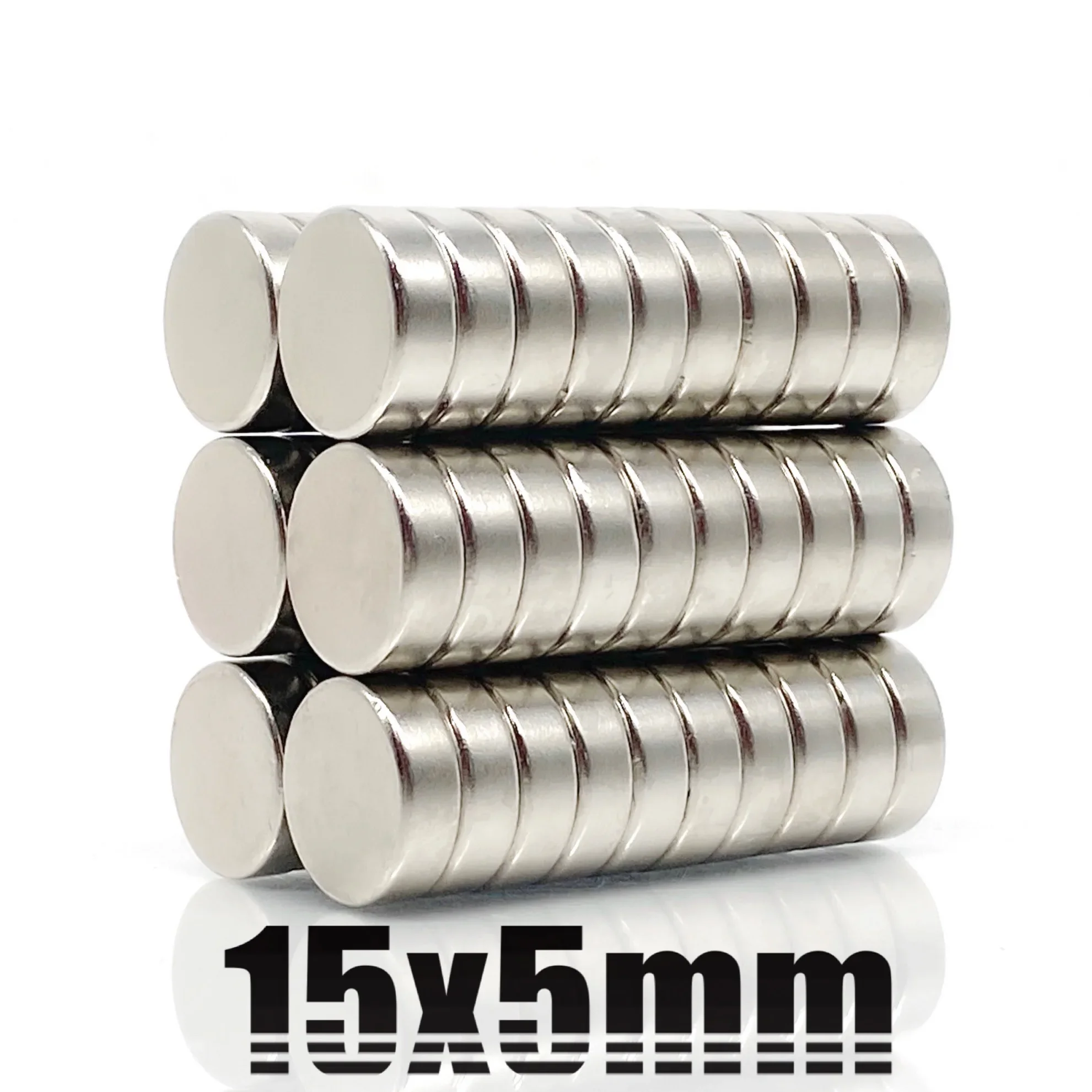 2/5/10/20/50 Pcs 15x5 Neodymium Magnet 15mm x 5mm N35 NdFeB Round Super Powerful Strong Permanent Magnetic imanes Disc 15x5