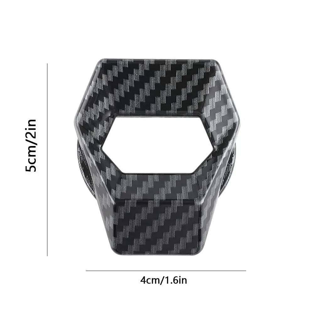 Car Engine Start Stop Switch Button Cover Decorative Auto Accessories Push Button Sticky Cover Car Interior Car-Styling