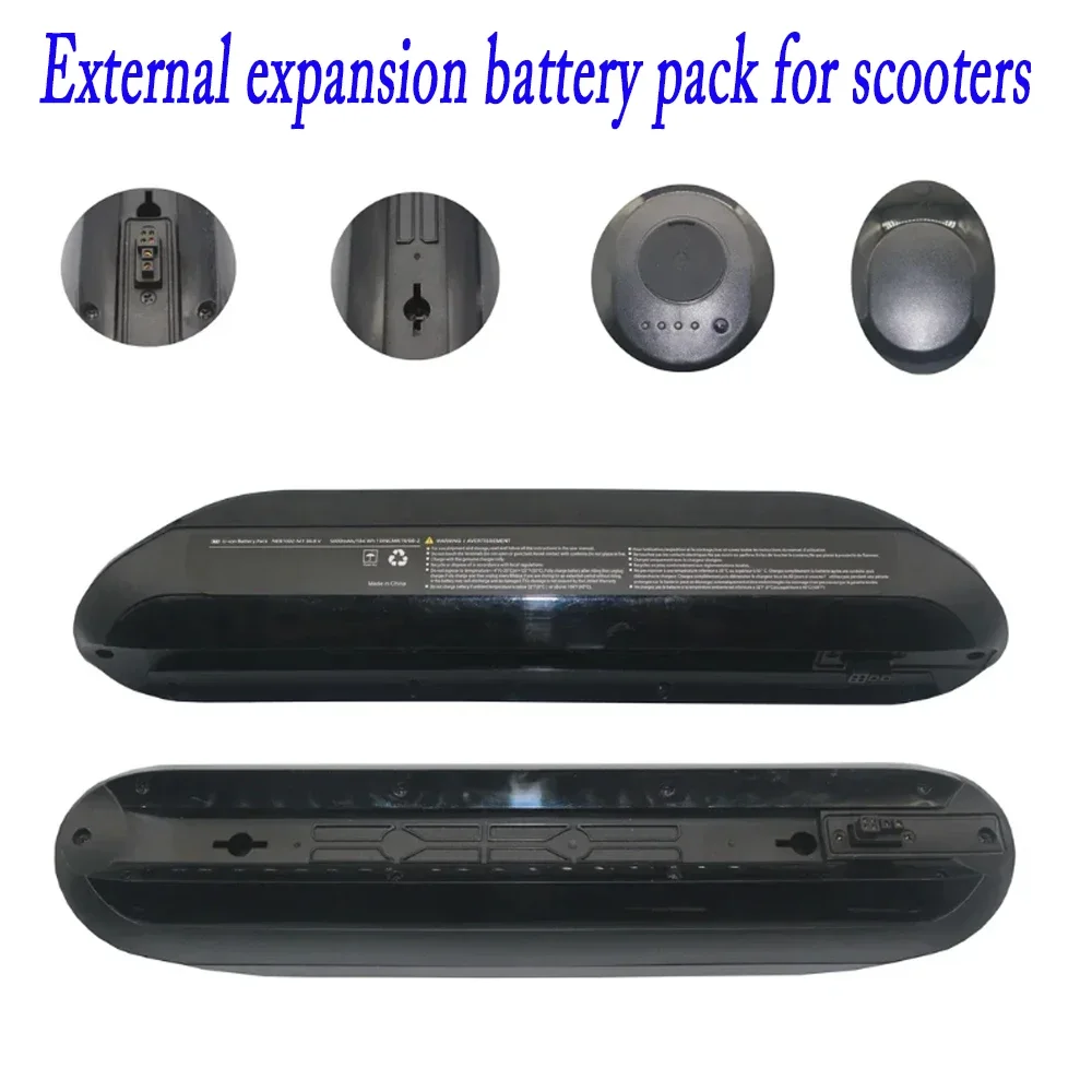 For Ninebot Segway 36V 5.0AH External Battery ES1 ES2 ES4 E22 E22D E22E Smart Electric Scooter 36V 5000mAh Scooter Accessories