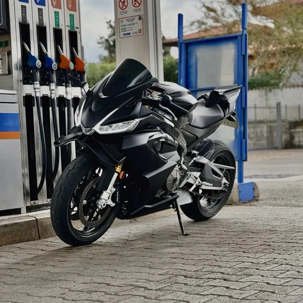 RS660 Front Spoiler Lower Spoiler Lower Lip GP Wing Downforce Naked Frontal Spoilers For Aprilia RS660 RS 660 2020-2024