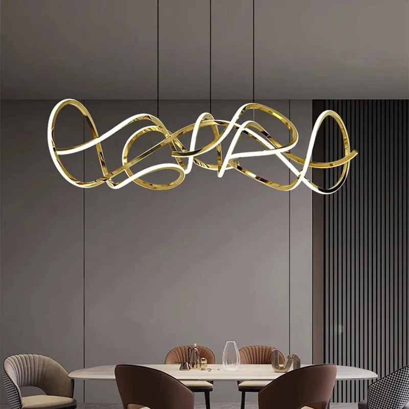 

Современные светодиодные светильники для дома, подвесные лампы для гостиной, люстры для столовой, подвесные светильники для внутреннего освещения.