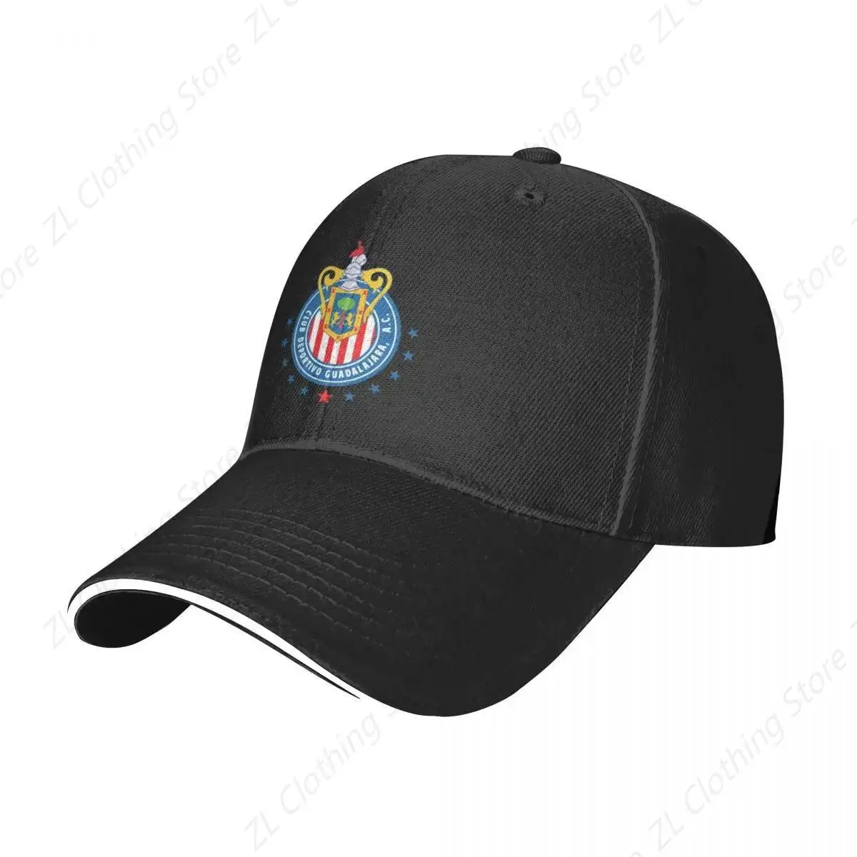 New Chivas De Guadalajara Sticker Baseball Cap Christmas Hat Wild Ball Hat custom hats Hat Ladies Men's