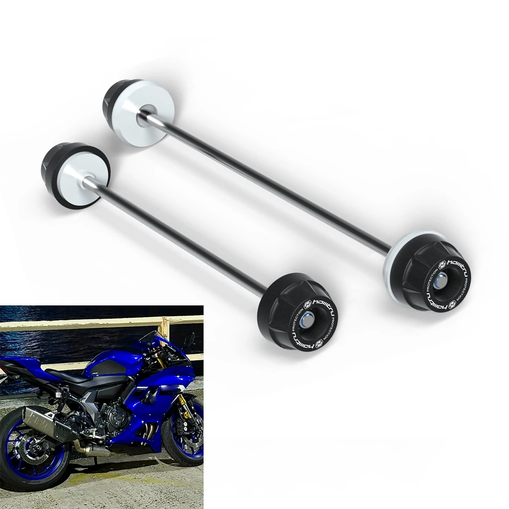 R7 Motorcycle Wheel Axle Fork Crash Slider For Yamaha YZF R7 2022-2025 Rocker Arm Anti-collision Slider Accessories