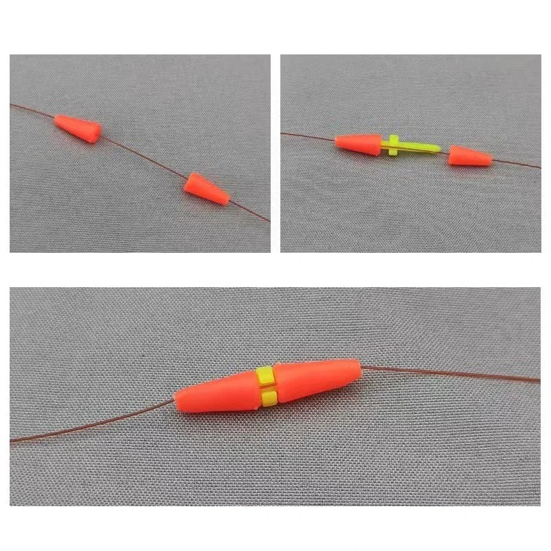 30Pcs/lot Rock Sea Fishing Anti Wind Bar Cara Rod Bobber Float Stoppers Fishing Tackle Fishing Float Stoppers Tool Accessories image 2