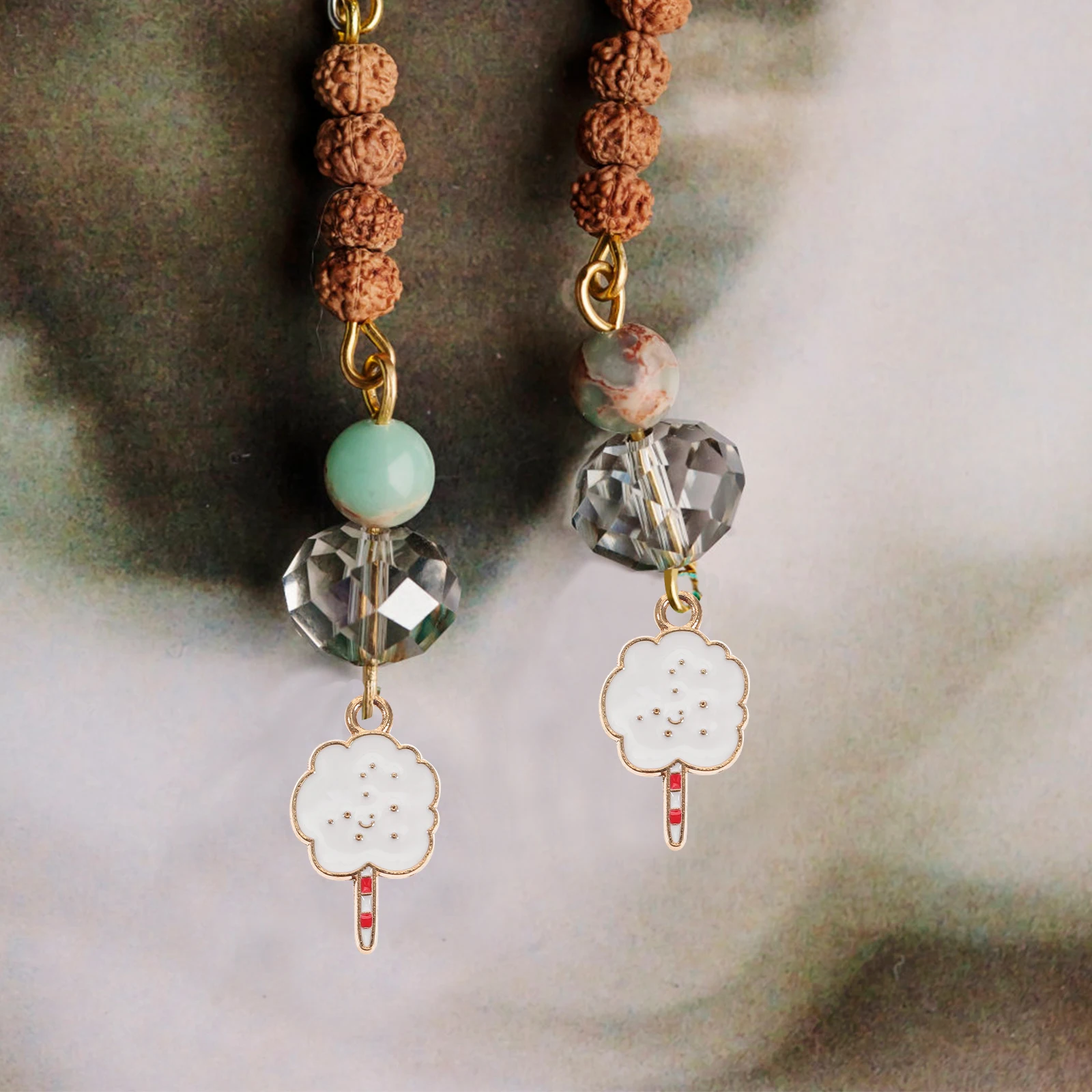 

18Pcs DIY Pendant Charm Necklace Bracelet Anklet Accessory Safe Material Fine Workmanship Customizable DIY Jewelry Charm