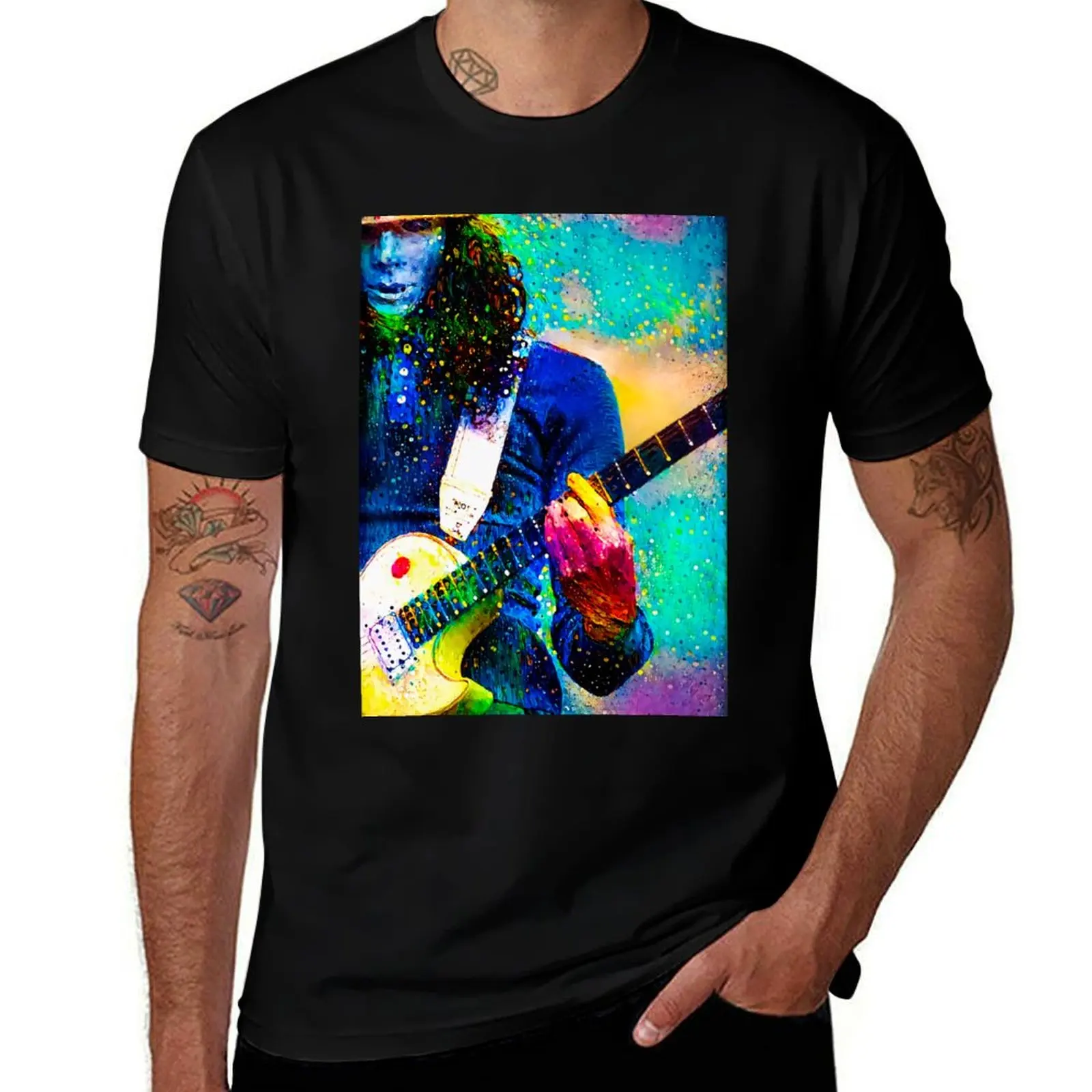 Buckethead - Fuzzy Dots T-Shirt Fashion Graphic Tee for Men T-Shirt