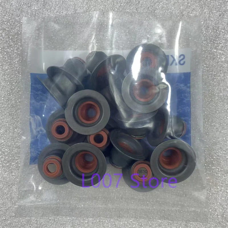 1set High Elastic Valve Stem Seals 90537241 Oil-block Rubber Gaskets Fit Chevrolet Buick 1.6 1.8 Engine Lubrication Accessory