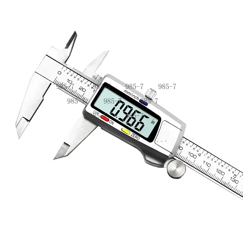 Stainless Steel Digital Vernier Caliper 0-150mm, 0.01mm Accuracy Measuring Tool with Depth Bar