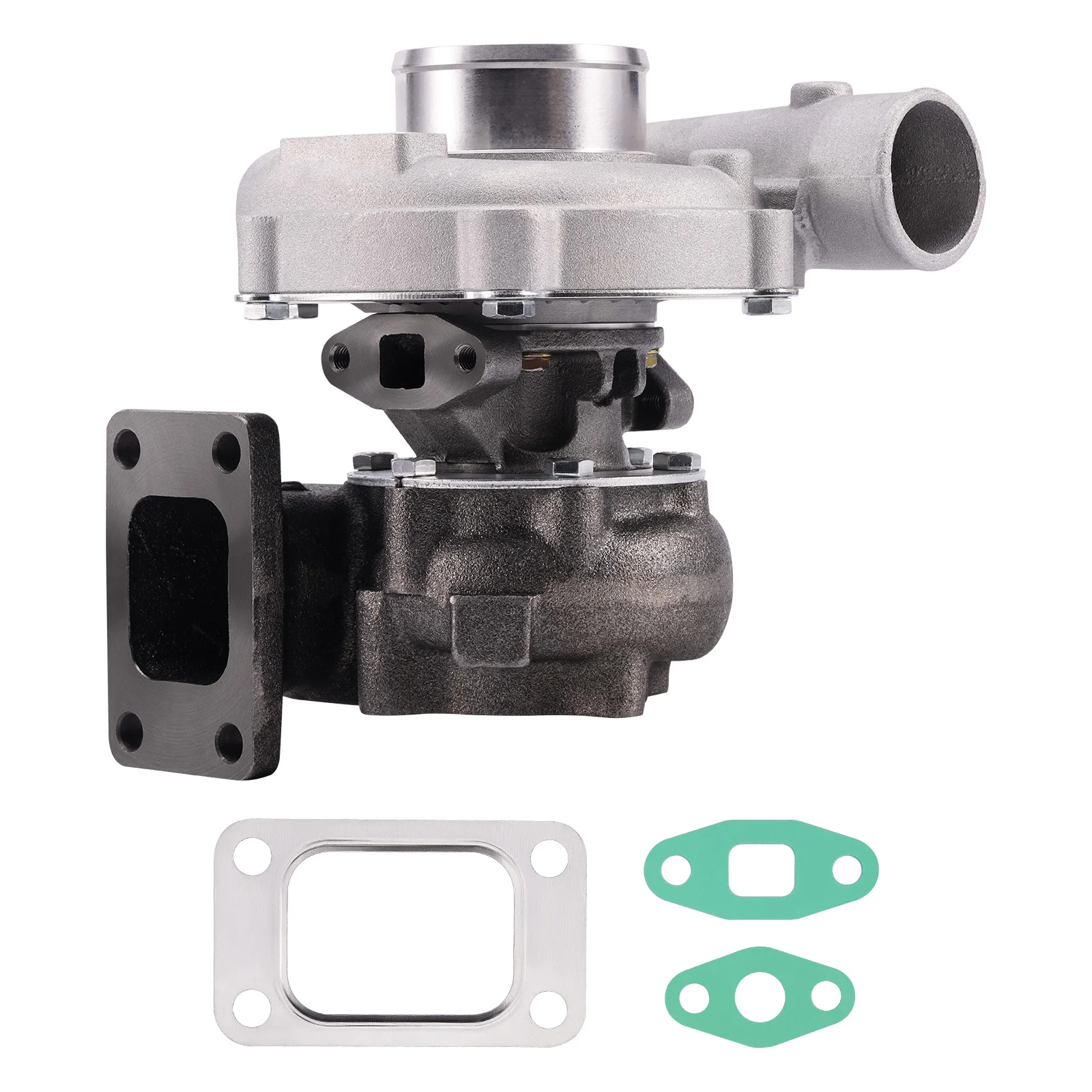 Turbo T04E T3/T4 .57 A/R 74.2 Trim Turbocharger Compressor 400+HP T3 5 bolt