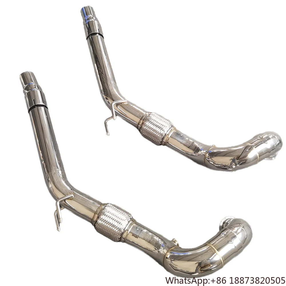 

VW GOLF 8 GTI 2.0T 2020-2023 Exhaust System SS304 Catted Downpipe for Car Stainless Steel Model TT Packed in Box