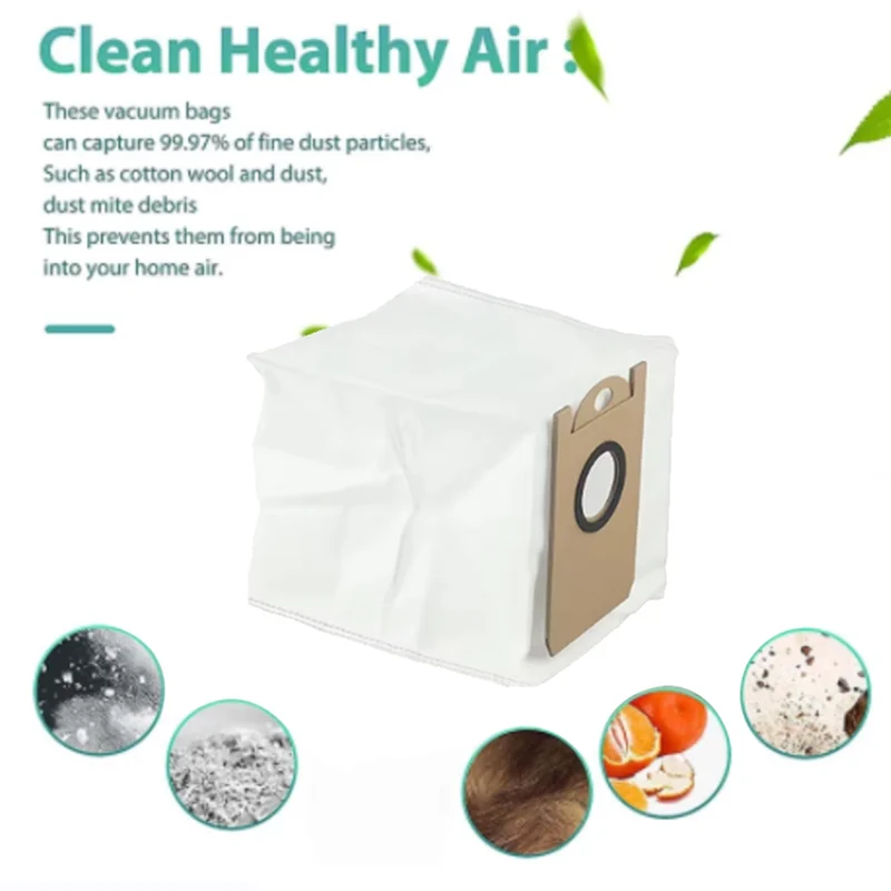 ABVI-5 Pcs Dust Bags For Kogan G80 Vacuum Cleaner Accessories Dust Bags Built To Last And Work Well Essential Vacuum Accessories