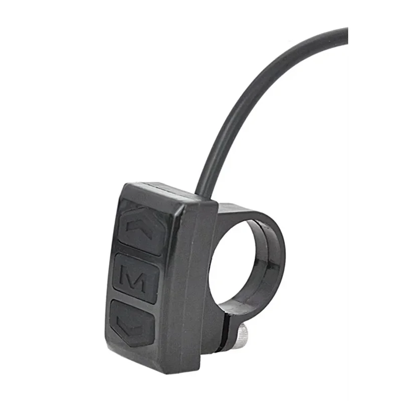 AED2-Electric Bicycle Switch Control Button Handlebar Mount Split Meter Switches Button For LCD Meter E-Bike Accessories