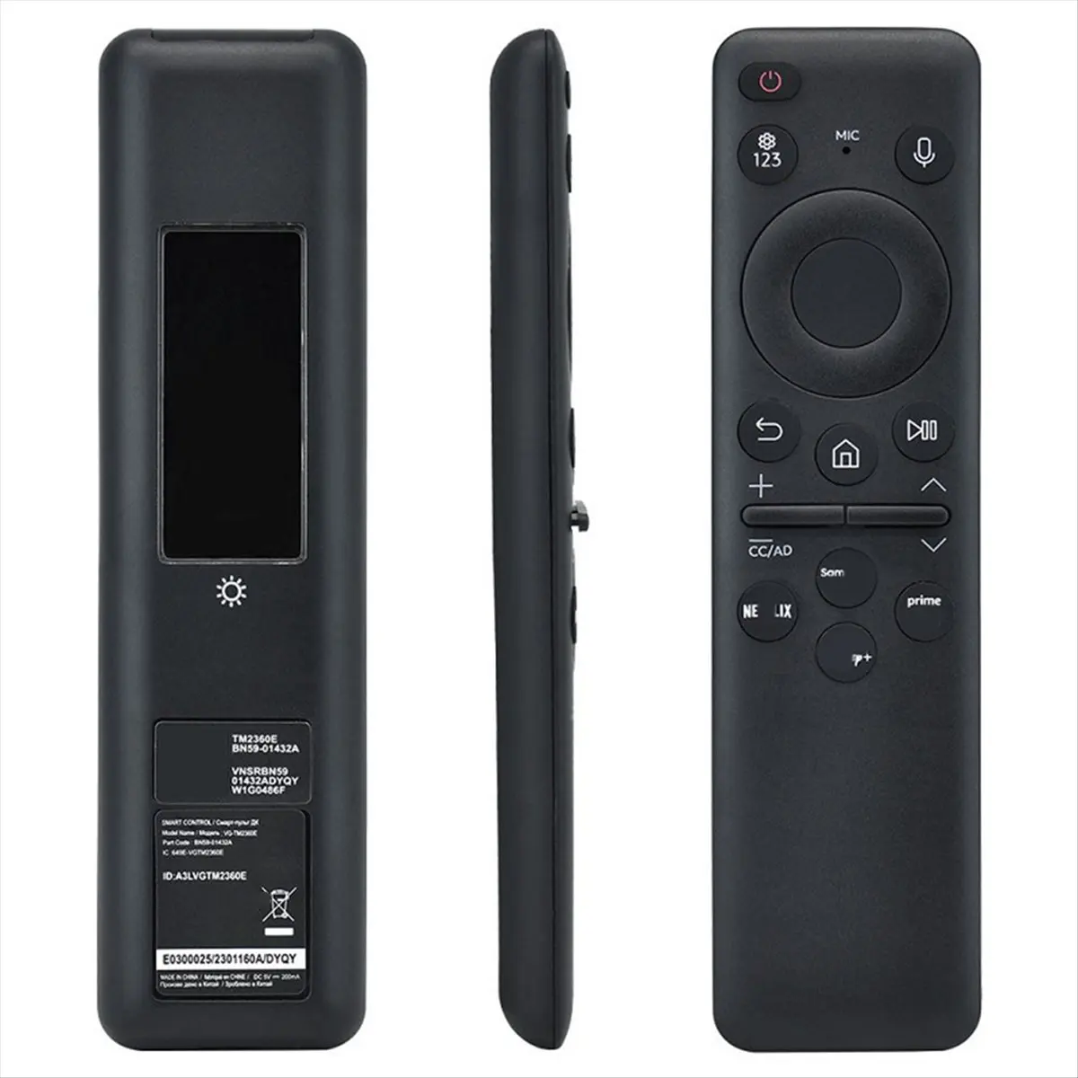 AU47-Solar Voice Remote Control BN59-01455A for Samsung TV Models QN Series Eco-Friendly