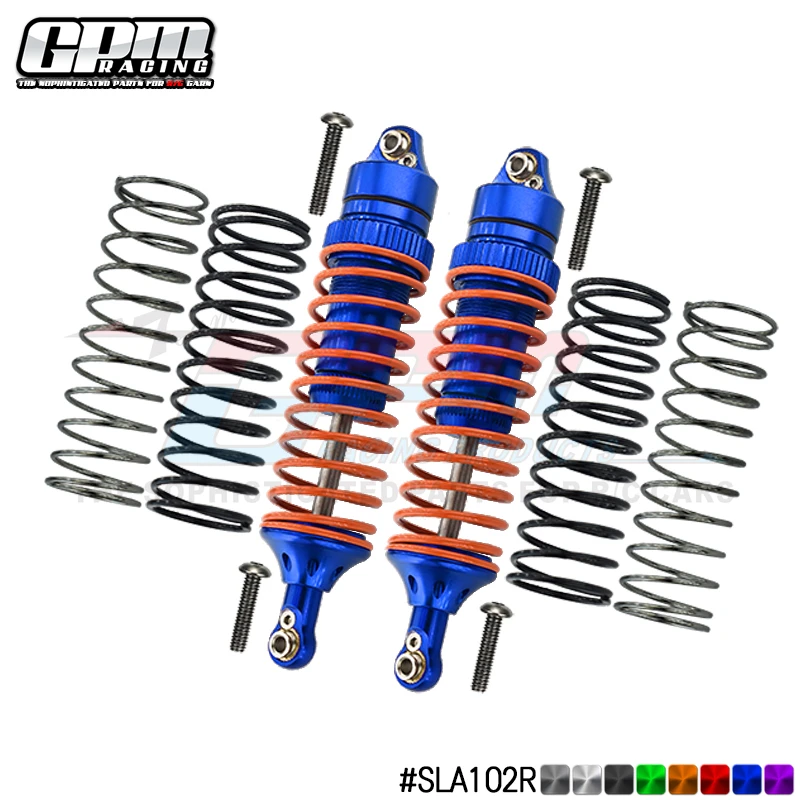 GPM Alloy Rear Adjustable Spring Damper With Ball Top&Ball Ends For TRAXXA Slash