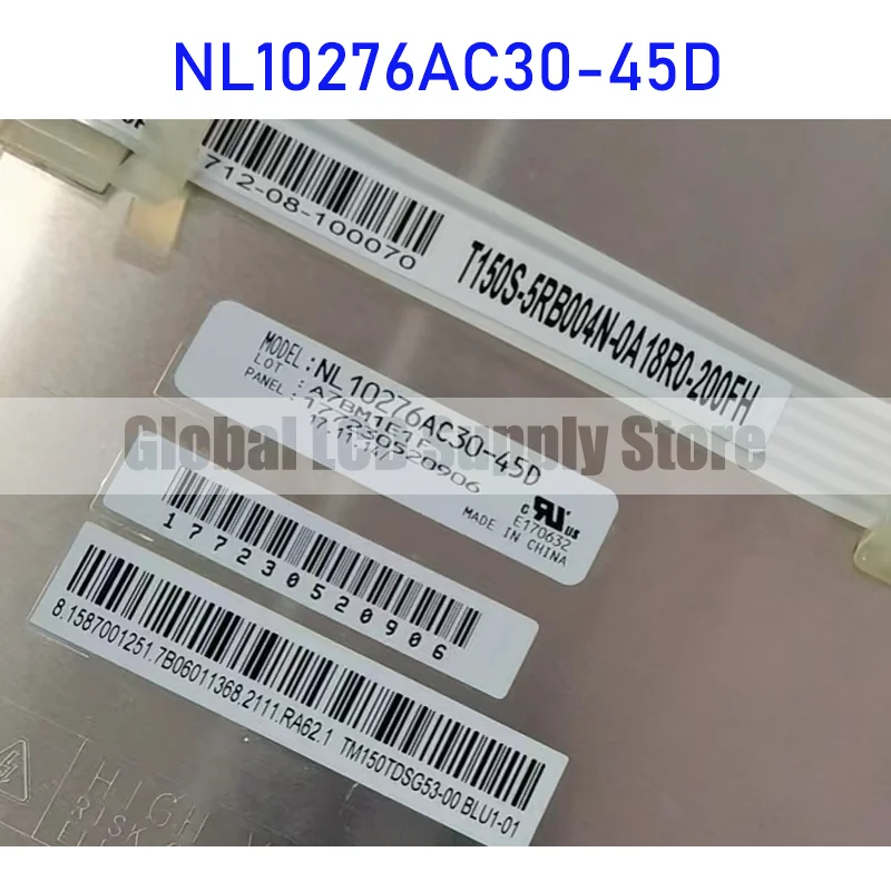 NL10276AC30-45D 15.0 Inch LCD Display Screen Panel Original for NLT 20 Pins Brand New 100% Tested