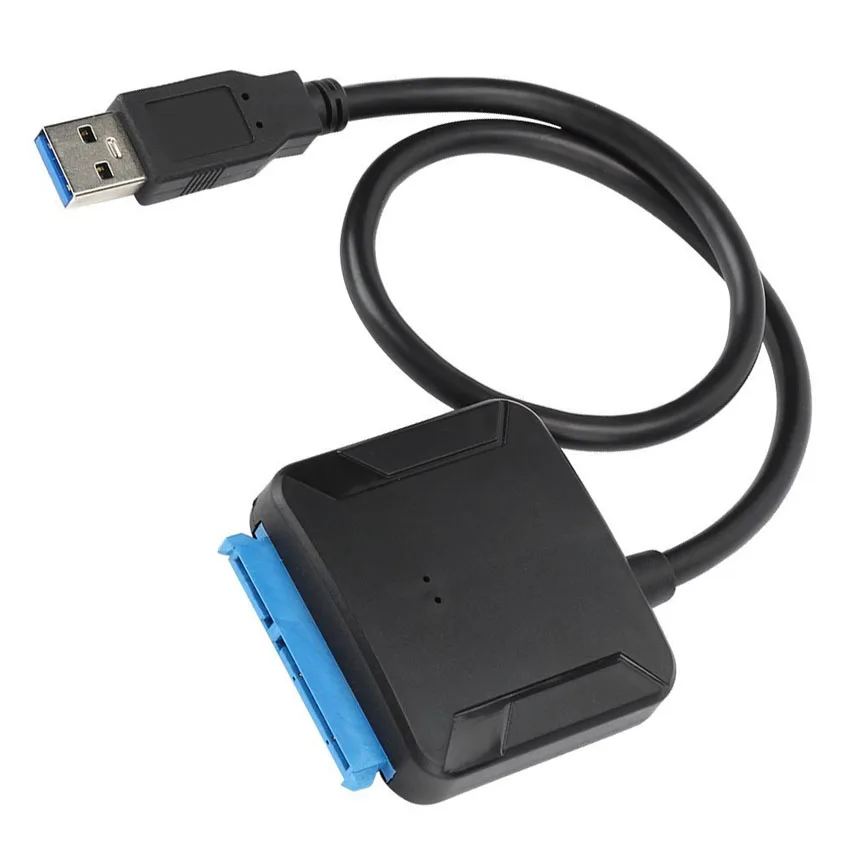 

SATA to USB 3.0 Adapter Cable for 3.5/2.5 Inch SSD HDD SATA III Hard Drive Disk Converter Support UASP with 12V Power Adapter