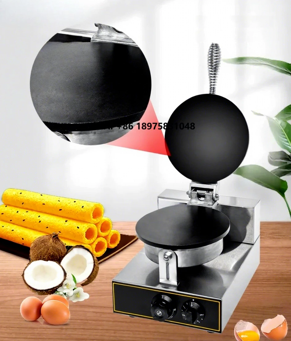 

Spring Roll Electric Heating Temperature Control Waffle Machine Crispy Machine