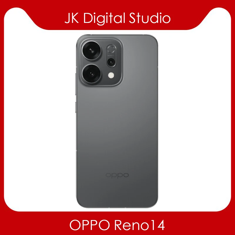 هاتف محمول جديد OPPO Reno14 Reno 14 5G MTK Dimensity8350 6.59 بوصة AMOLED 50MP كاميرا 6000Mah 80W SuperVOOC IP69 NFC OTA