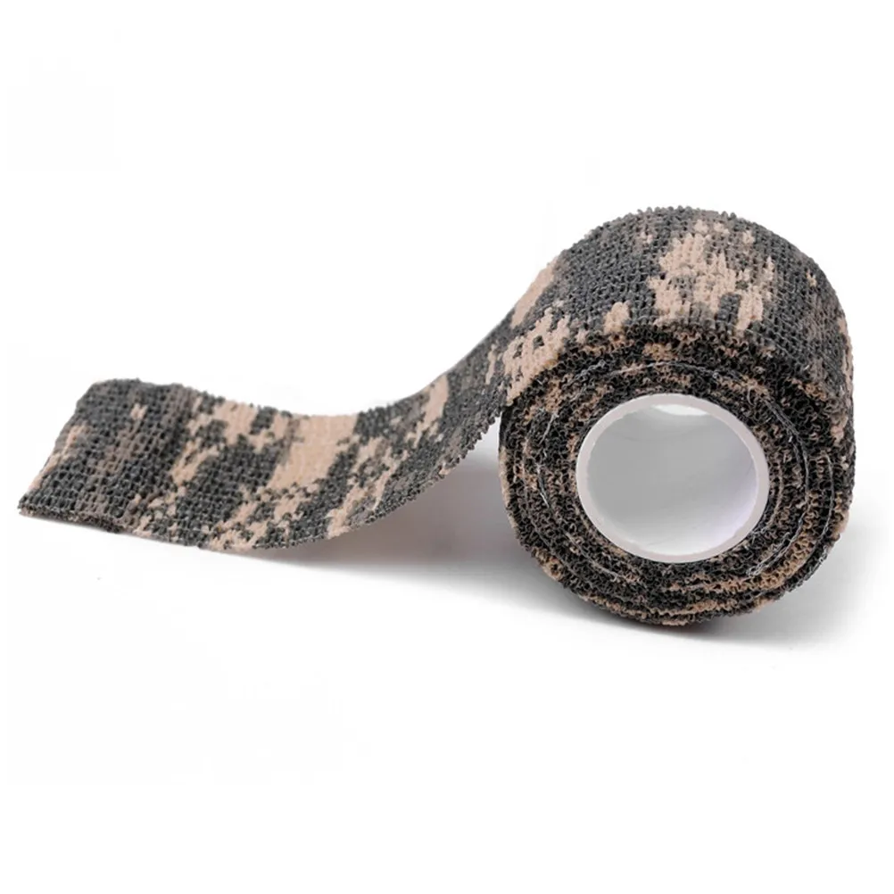 

Non-Woven Camouflage Tape 50M Adhesive Masking Tape for Crafts Scrapbooking Hunting Camping DIY Projects