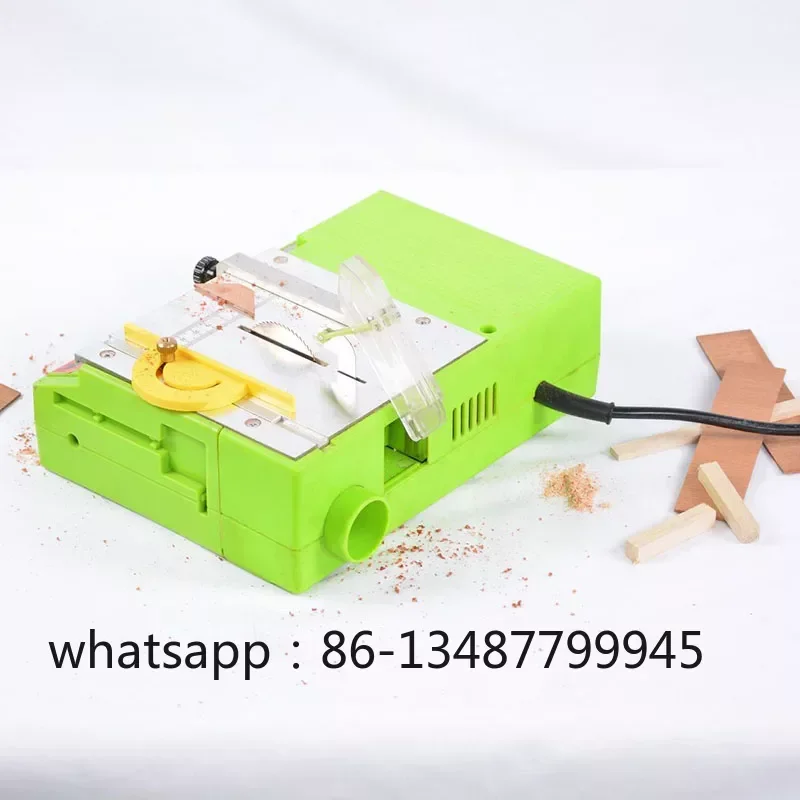 

BG-3115 Multifunctional Mini Table Saw Woodworking Table Lathe DIY Electric Polishing Machine Grinder Cutting Saw Cutting Tool
