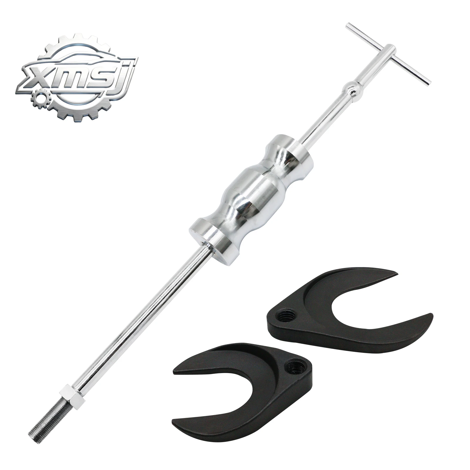 Herramienta de desmontaje para eje medio, eje motriz, rueda delantera, extractor de martillo deslizante, junta universal