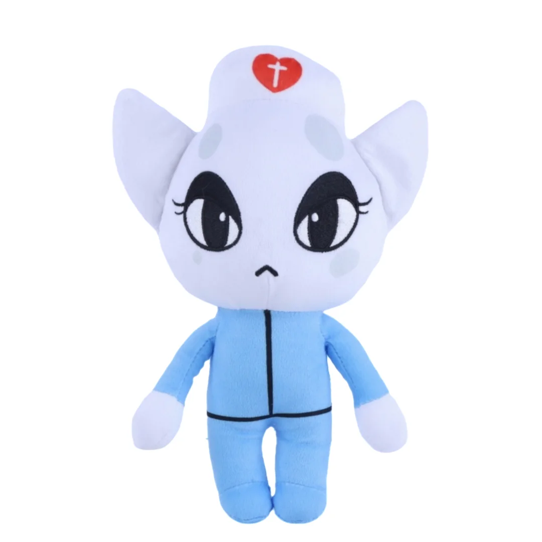 Kawaii Chibi Tierklinik Plüschtier Spiel-Merchandise Ratthew Tiny Anomaly Three Eyes Anomaly Ron Geburtstags-Weihnachtsgeschenk für Kinder und Fans – Detail 22