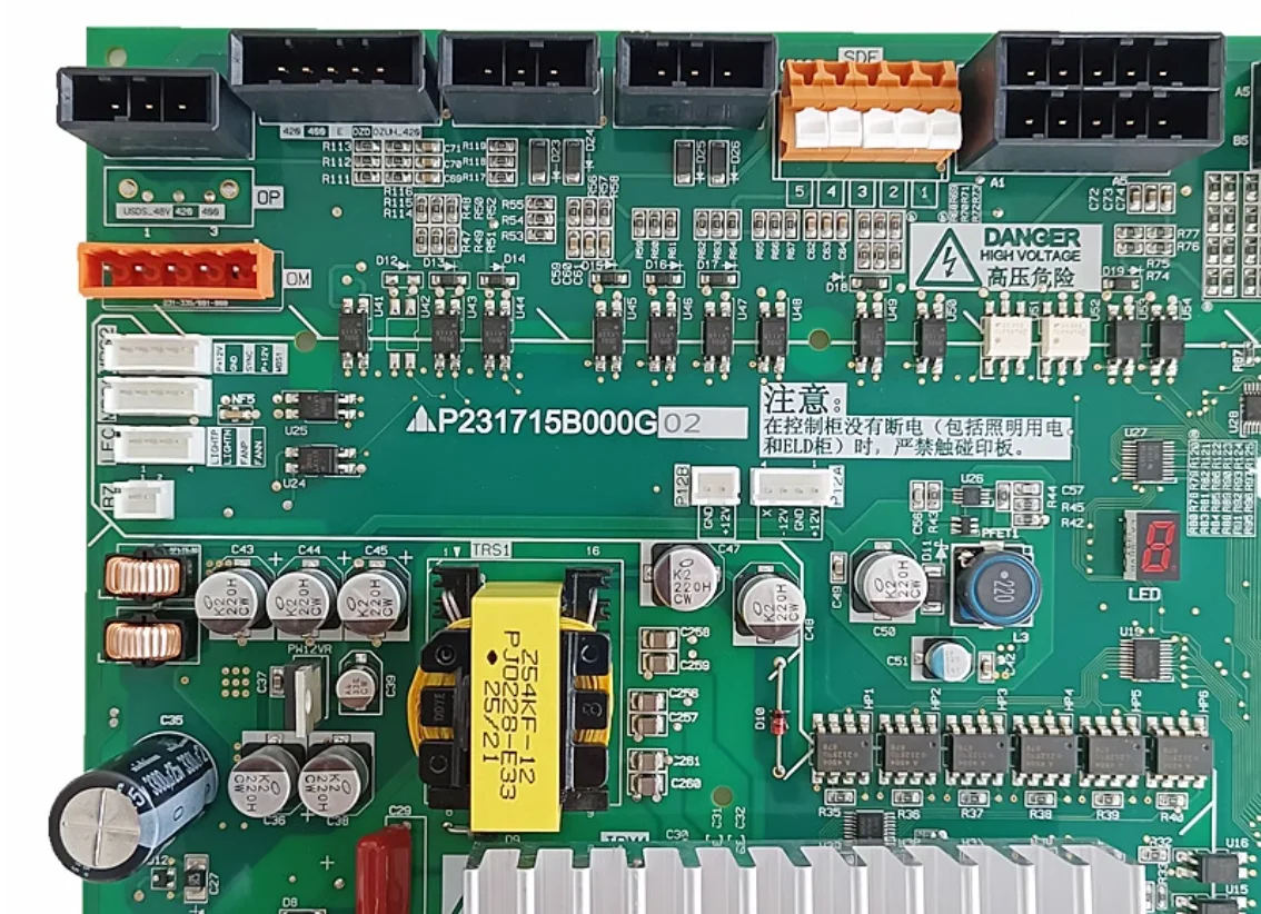 Elevator Lift parts inverter driver main pcb card board P231715B000G02 P231715B000G