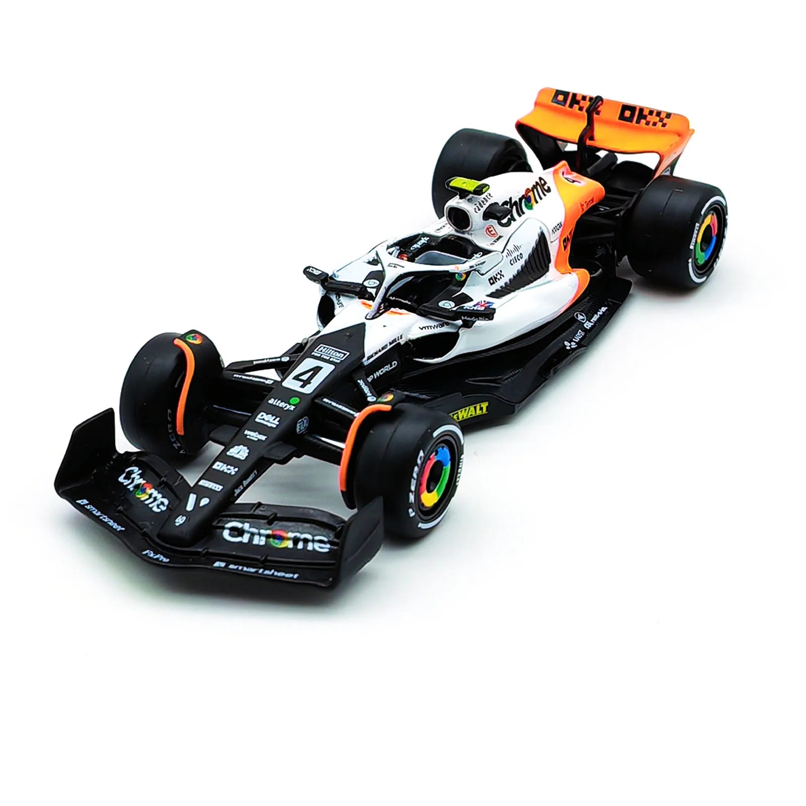 Bburago 1:43 2024 F1 Mercedes-AMG W15 #44 Hamilton Mclaren MCL38 MCL60 Monaco GP #4 Norris #81 Piastri Formula Car Model Gifts