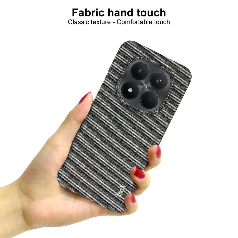 Picture 5: For Xiaomi Redmi Note 15 Pro Plus 5G 4G 2026 Luxury Case IMAK Cloth Fabric Pattern Back Panel Mi Phone Redmi Note 15 Hard Cover