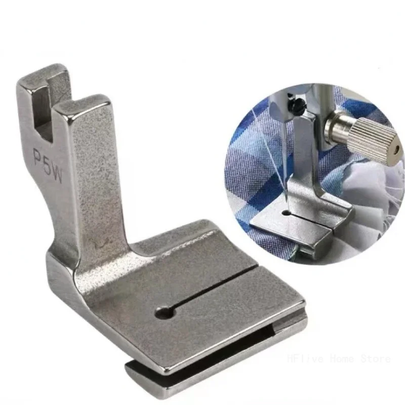 1pc Pleating Presser Foot Gathering Feet P5 P5W P50 P50H For Brother JUki Industrial Thick Material Sewing Machine Accessories