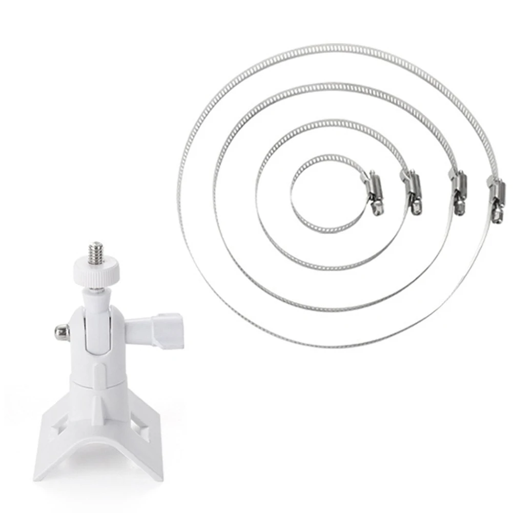 Camera Mount Pipe Mounting Bracket Adjustable Universal Pole Mount 360° Rotation for Ring Stick Up Cam/Spotlight Cam