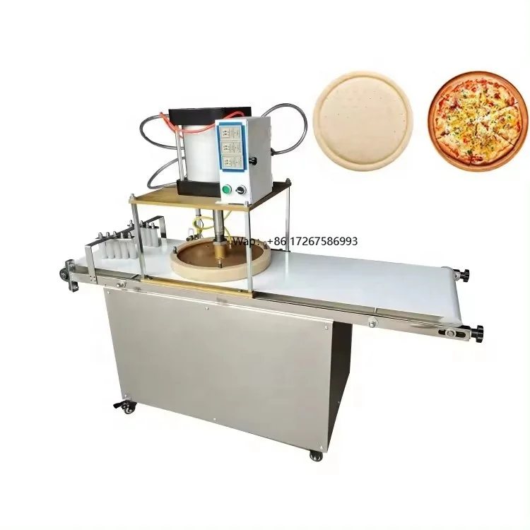 

New 220v Pizza Dough Roller Bakery Equipment for Restaurants Food Shops Ce Certified With Reliable Motor