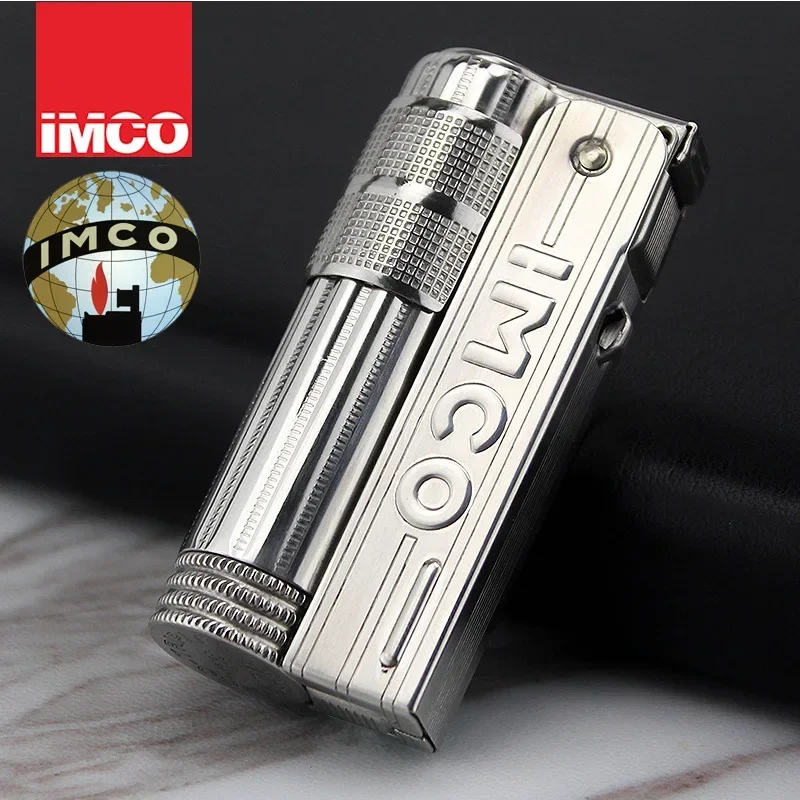 IMCO Creative Retro Vintage Kerosene Cigar Lighter Metal Outdoor Windproof Personalized Lighter Kerosene Men's Gift