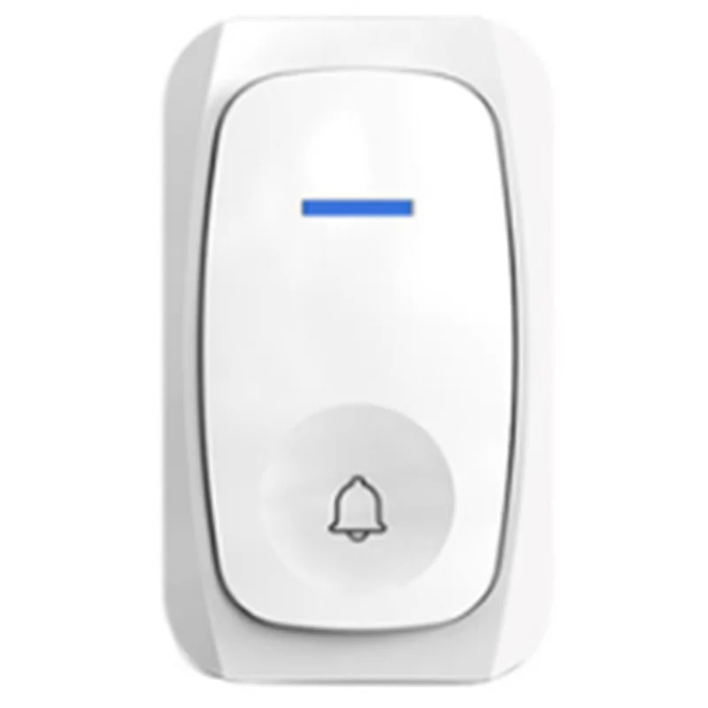 ABZW Campainha sem fio para casa Campainha de boas-vindas inteligente à prova d'água 150M Plugue USB remoto fácil de instalar sem necessidade de fiação