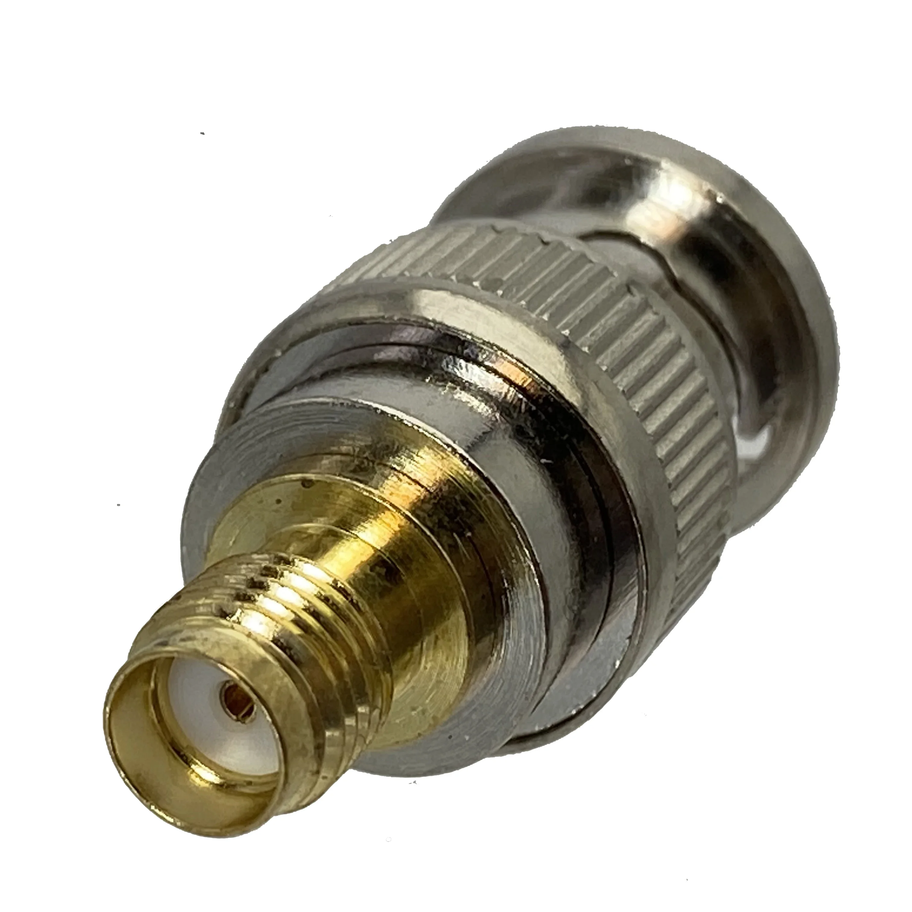 1Pcs BNC male plug to SMA female jack RF Coaxial adapter connector Wire Terminals 50ohm