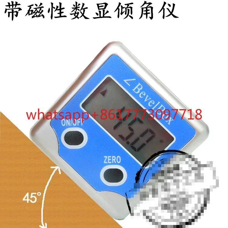 

Высокоточный цифровой инклинометр с углом обзора 360 градусов, цельнометаллический уровень, электронный инклинометр
