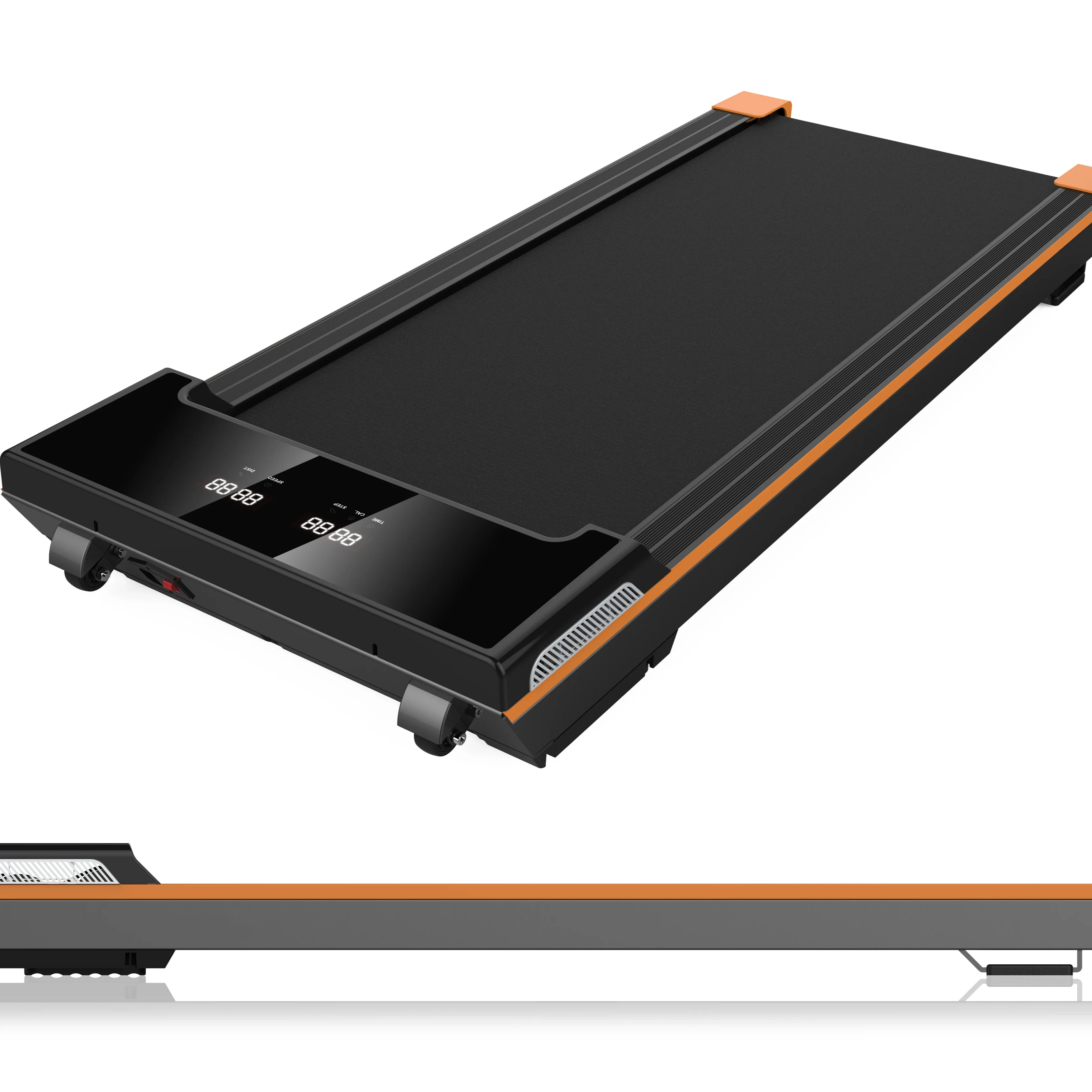 

Компактная тонкая беговая дорожка с электроприводом и хорошей ценой