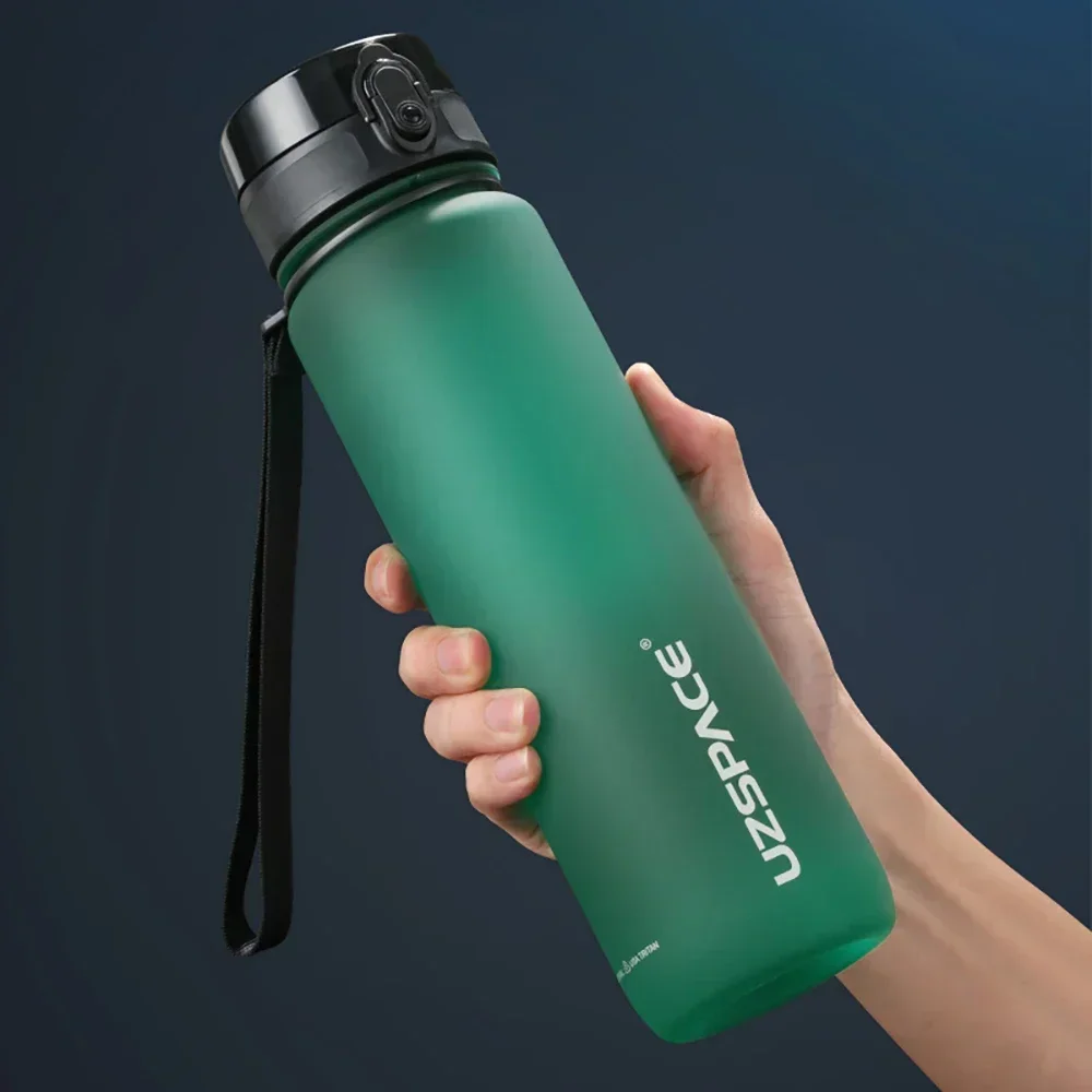 Hot Sale 500/1000ML Sports Water Bottle Shaker Outdoor Travel Portable Leakproof Drinkware Tritan Plastic Drink Bottle BPA Free